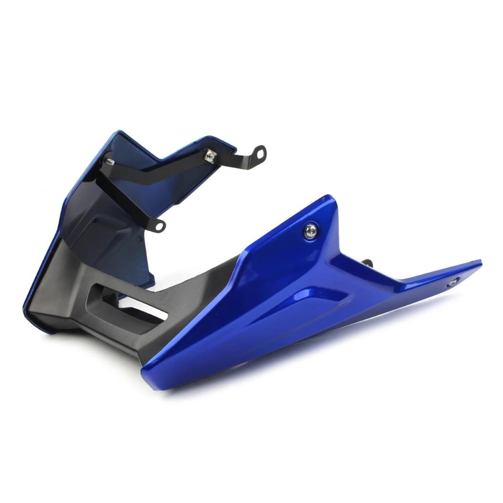 Passt Für BMW F900R F900XR 2020 2021 Motorrad Chassis Spoiler Schwarz/Rot/Blau Bauch Panel Zubehör(Blue) von RYMZBE