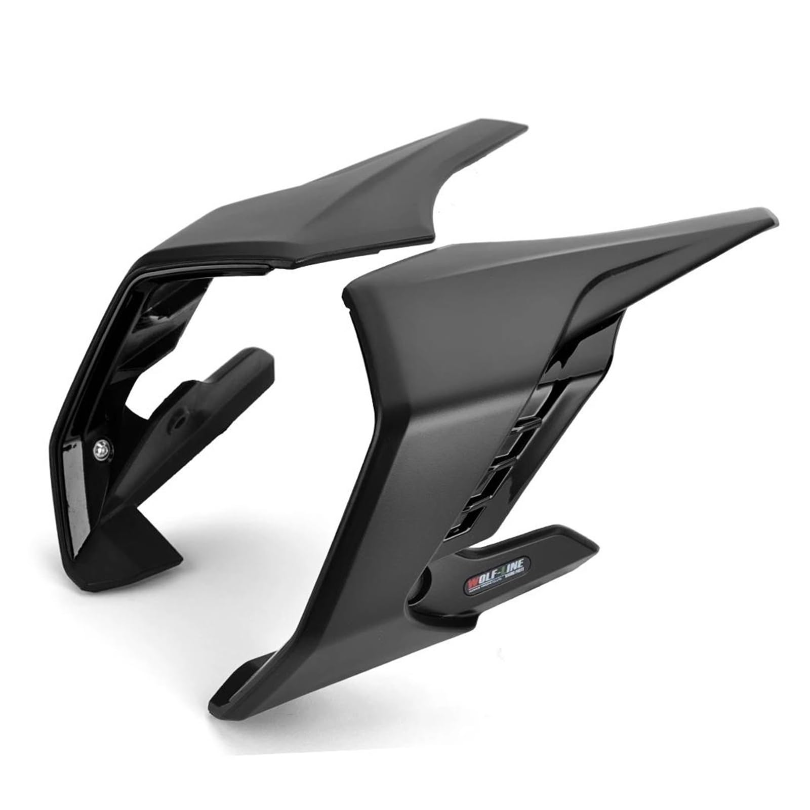 Passt Für Honda CB650R 2019 2020 2021 2022 2023 Motorrad CB 650R 650 R Vorderseite Zubehör Kleine Flügel Seite Spoiler(Black) von RYMZBE