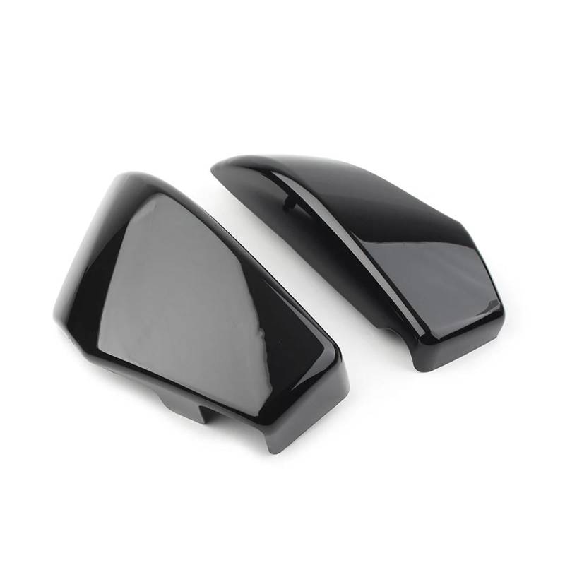 Passt Für Honda VTX1 R/S/N/F/T 1800 2002-2007 Motorrad Seite Batterie Abdeckung Panel Set Gloss Schwarz ABS von RYMZBE