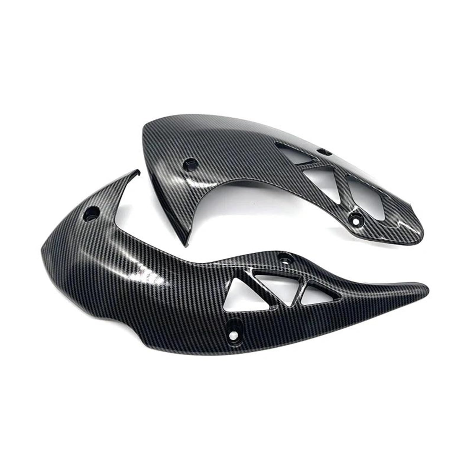 Passt Für Versys 650 2015-2021 Motorrad Teile Unteren Motor Spoiler Bauch Chassis Verkleidung Untere Abdeckung Schutz(Carbon fiber appearance) von RYMZBE
