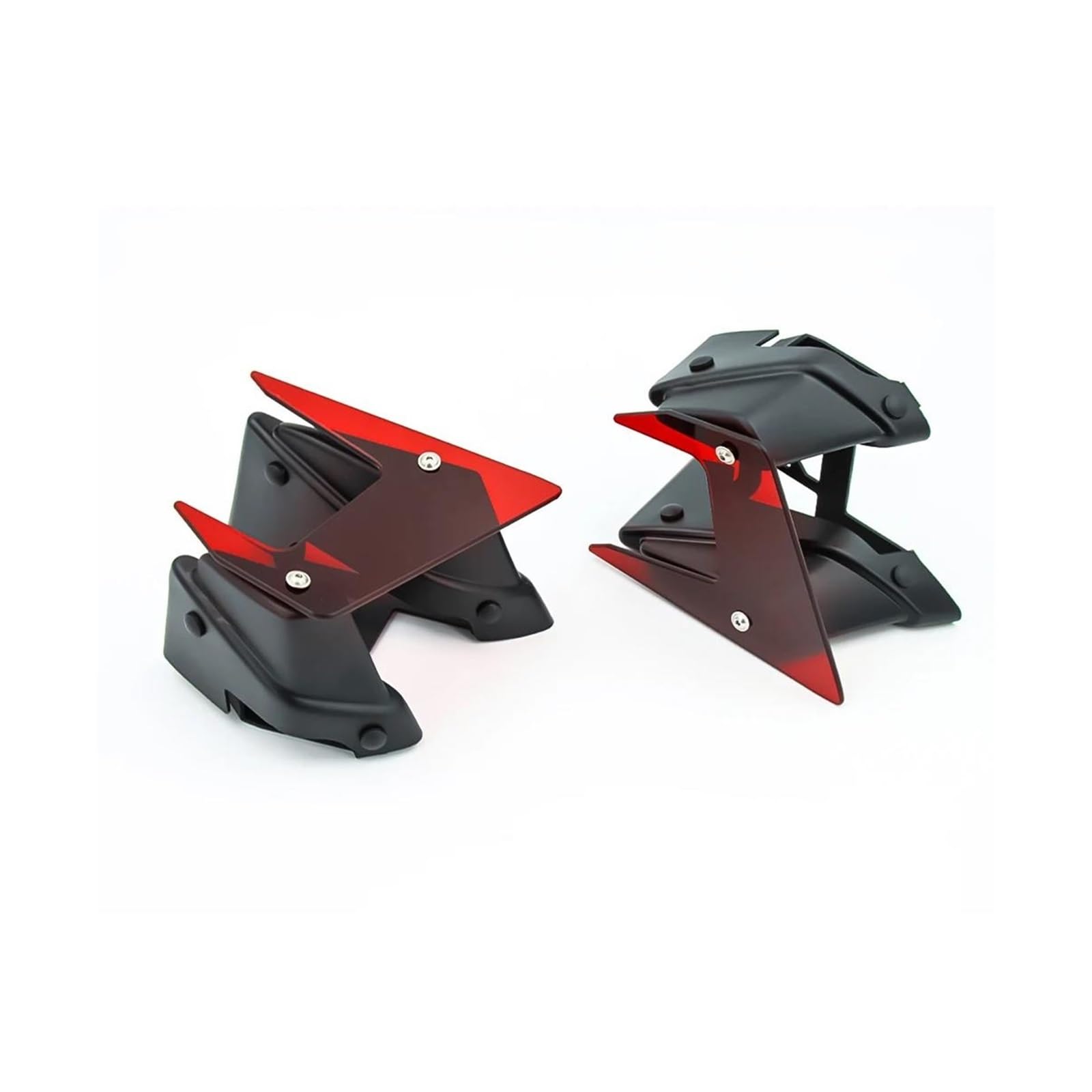 Passt Für Yamaha MT 09 MT09 MT-09 MT-09 2017-2020 Motorrad Seite Abtrieb Spoiler Seite Winglet Verkleidung Flügel Deflektor(Red) von RYMZBE
