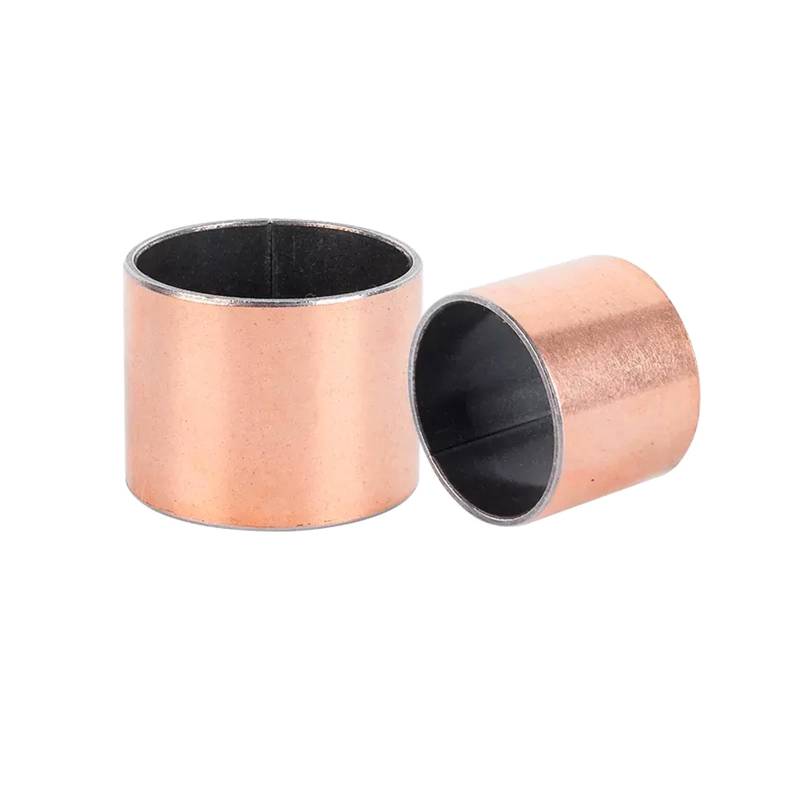 Stahlhülsenbuchse, Ölfreie Buchsen, Lagerbuchsen, 20 Stück 17 mm Innendurchmesser SF-1 Messing-Lagerbuchsen, Außendurchmesser 19 mm, Länge 10 mm Ölfreie selbstschmierende Lager(17x19x25mm) von RYRYR
