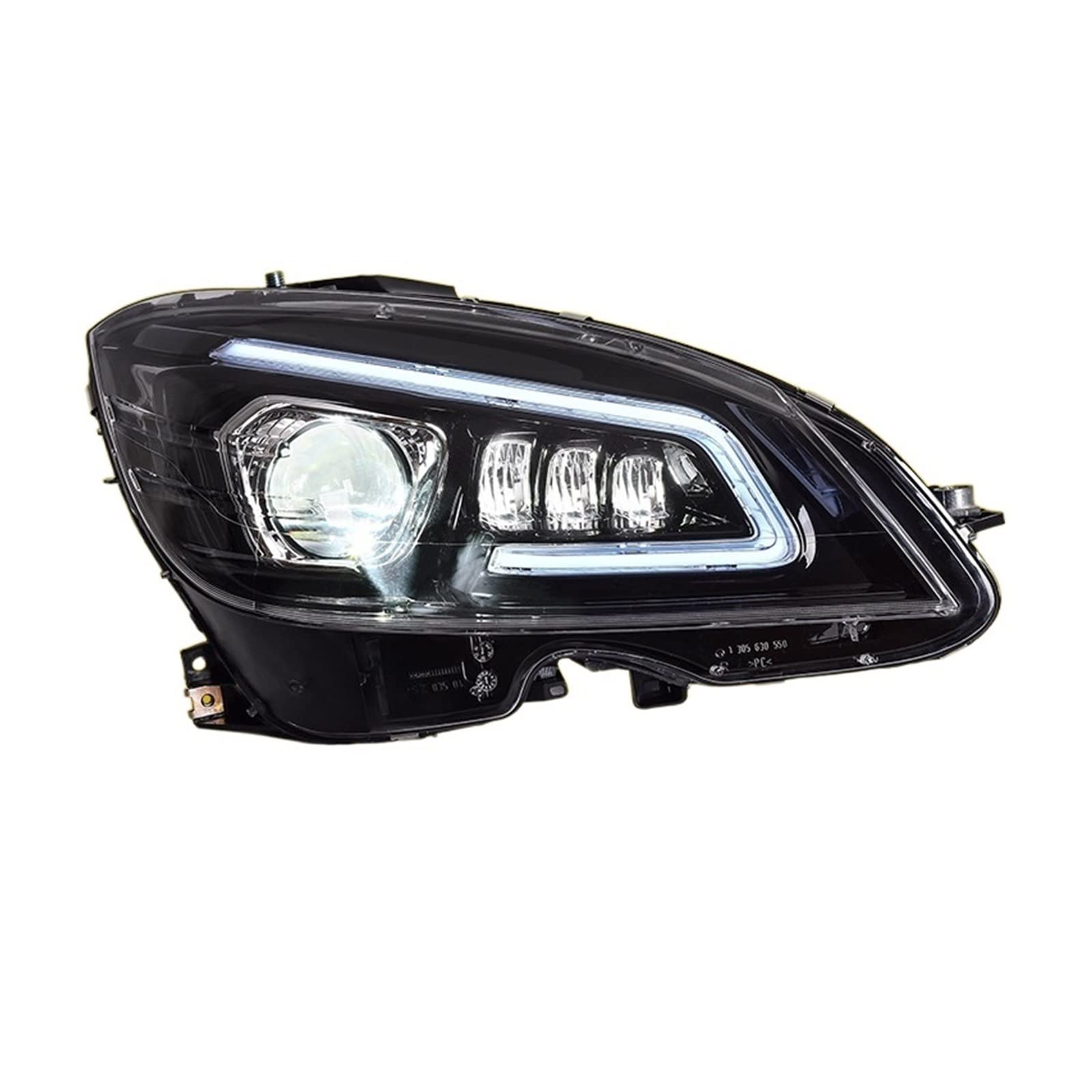 Scheinwerfereinheit Kompatibel for Mercedes-Benz C-Klasse W204 2007-2011 C180 C200 C260 DRL Dual Beam Lens Sequential Turn Signal Scheinwerfereinheit Kompatibel for Mercedes-Benz C-Klasse W204 2007-2011 C180 C200 C260 DRL Dual Beam Lens Sequential Turn Signal von RYTYHFFR