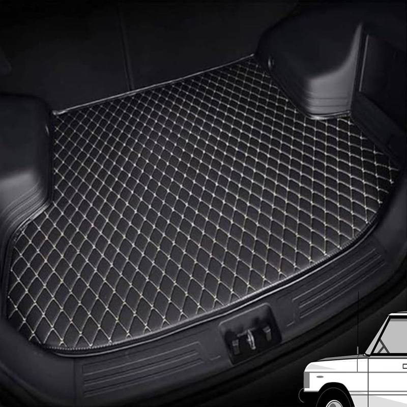 Kofferraum Schutzmatte, für Nissan Sylphy 2012-2021 New Models Auto Kofferraummatten Wasserdicht Antirutsch Kofferraumwanne Teppich Innenraum ZubehöR,C von RYUEDCF