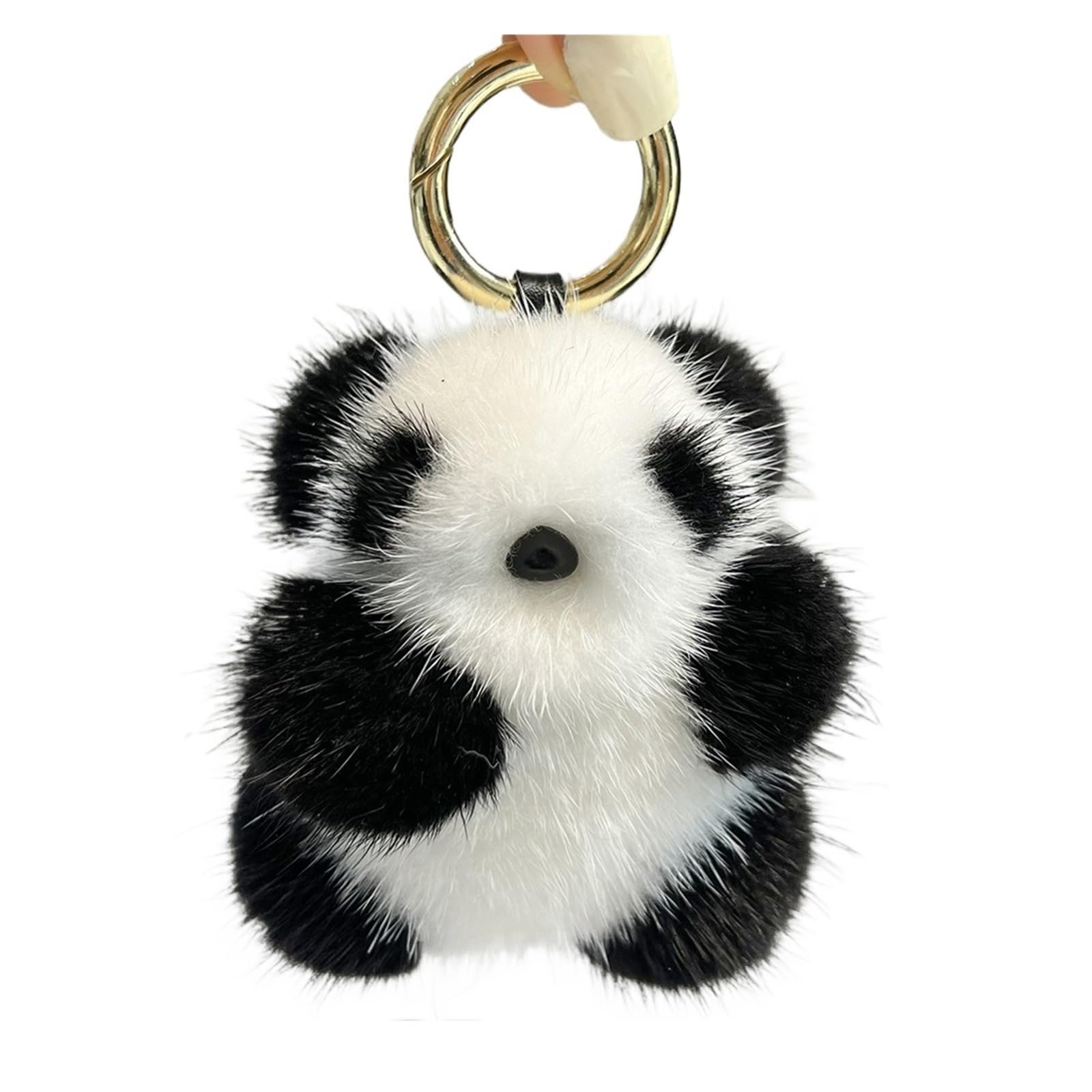 10 cm kleine Panda-Plüschpuppe Damentasche Ornamente Niedlicher Natumn Nerzpelz Panda Auto Schlüsselanhänger Niedlicher Bär Auto Schlüsselanhänger Modegeschenk 10 cm kleine Panda-Plüschpuppe Damentasche Ornamente Niedlicher Natumn Nerzpelz Panda Auto Schlüsselanhänger Niedlicher Bär Auto Schlüsselanhänger Modegeschenk von RYWRLQRA