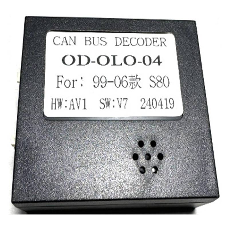 16Pin Auto Kabelbaum Canbus Box Decoder Kompatibel für Volvo S80 XC70 V70 S60 1999-2006(Only Canbus) von RYWRLQRA