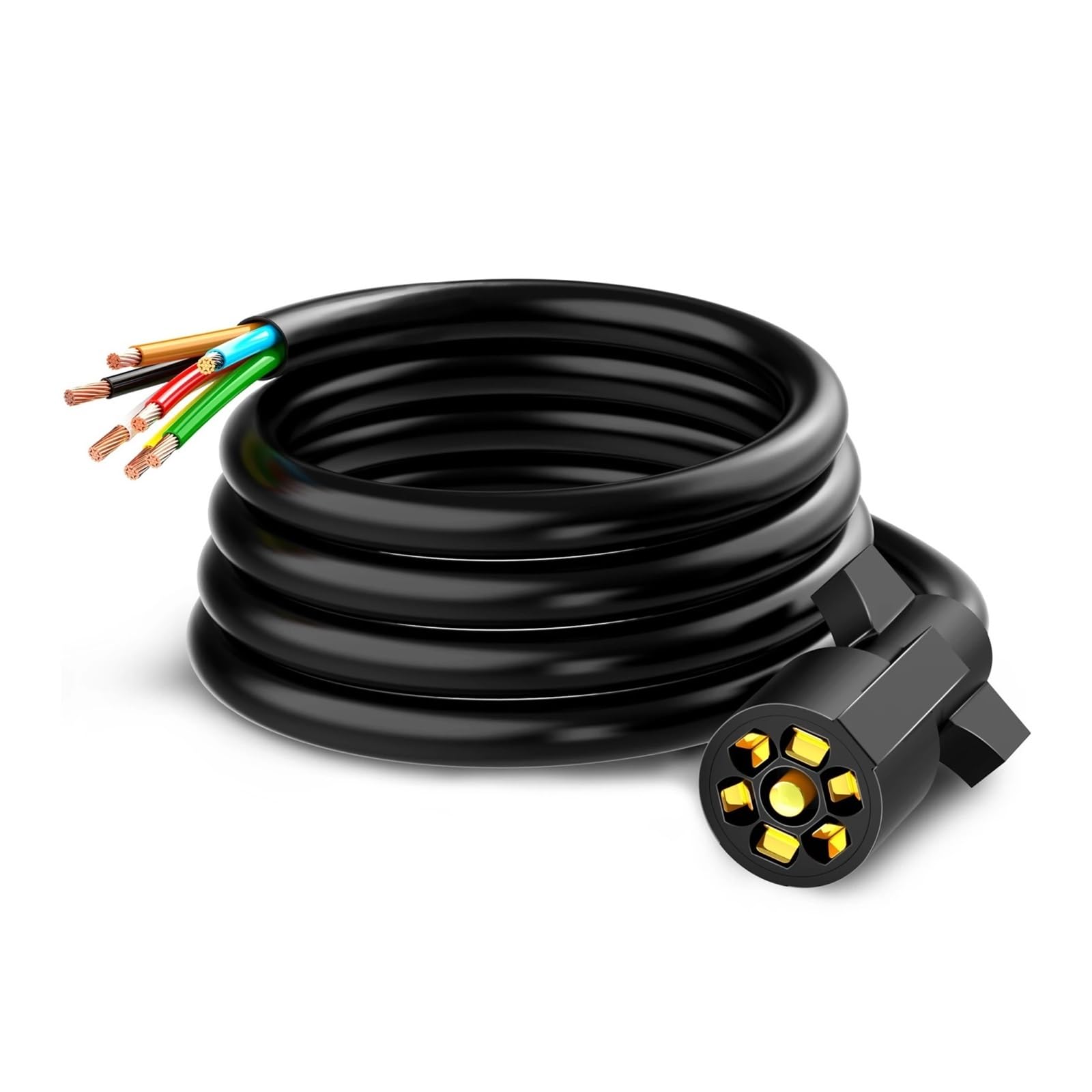 8FT Neutral Trailer Wire Box Aluminium Draht Verlängerungskabel Heavy Duty Trailer Kabelbaum Kit Camping Ausrüstung 8FT Neutral Trailer Wire Box Aluminium Draht Verlängerungskabel Heavy Duty Trailer Kabelbaum Kit Camping Ausrüstung von RYWRLQRA