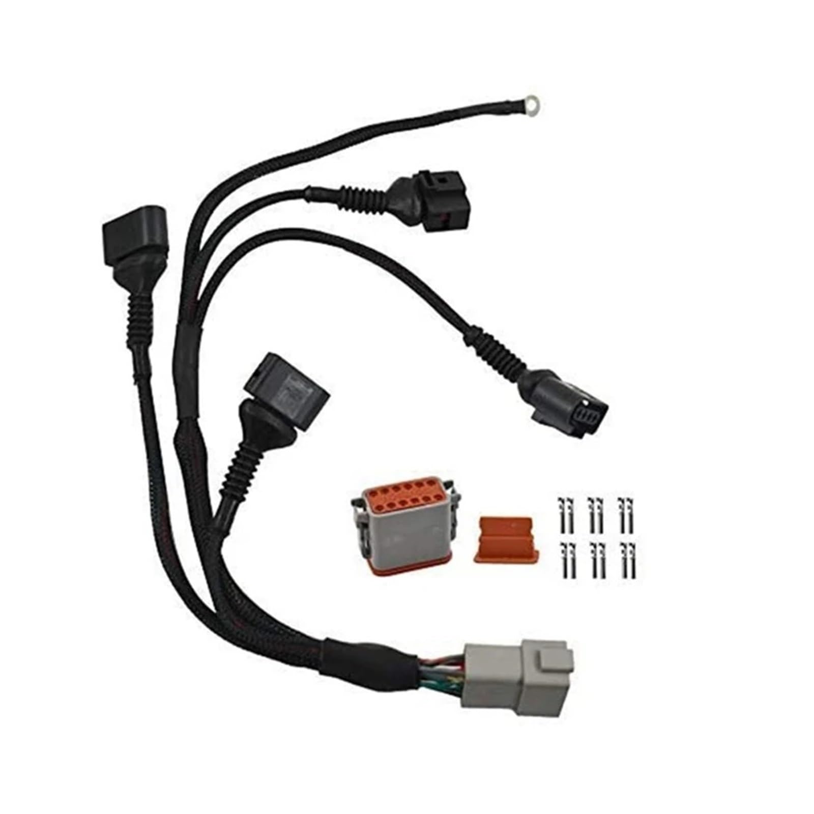G99F Auto Zündung Stecker Kabelbaum Kompatibel für AUDI TT A4 1,8 T Turbolader 034-701-0004 06B998018T NP-18WHKIT 0347010004 G99F Auto Zündung Stecker Kabelbaum Kompatibel für AUDI TT A4 1,8 T Turbolader 034-701-0004 06B998018T NP-18WHKIT 0347010004 von RYWRLQRA