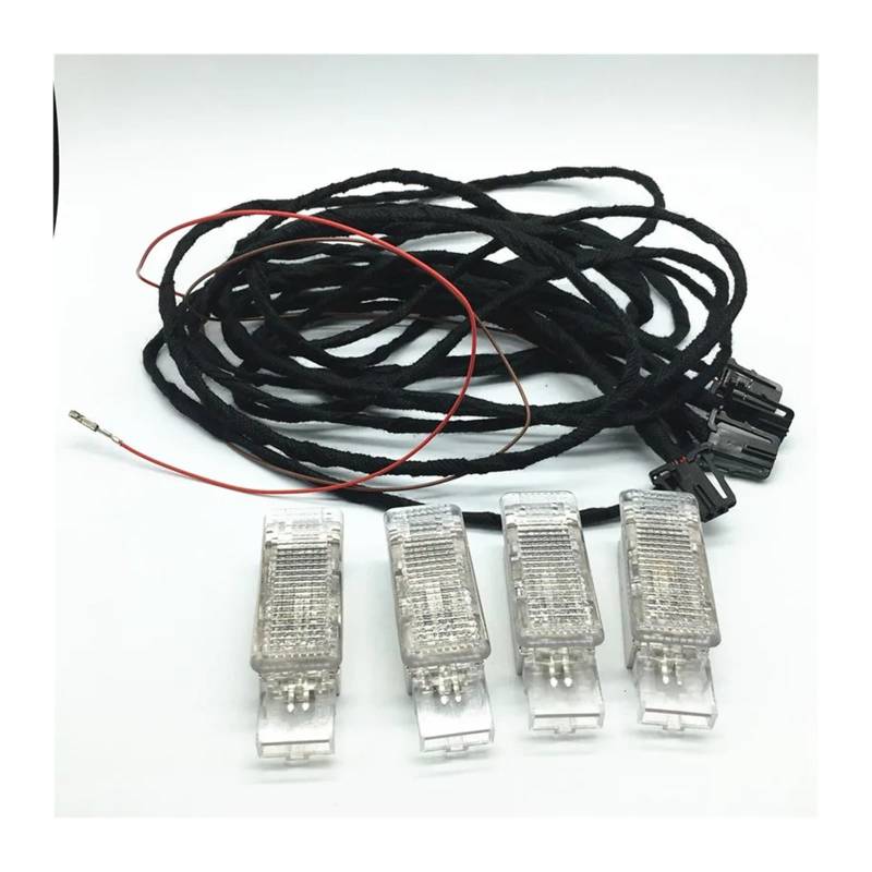Halogen Fußraum Licht Fuß Schritt Lampe Kabel kabelbaum Kompatibel für Golf 6 MK6 MK7 Kompatibel für Tiguan 7L0947415 von RYWRLQRA