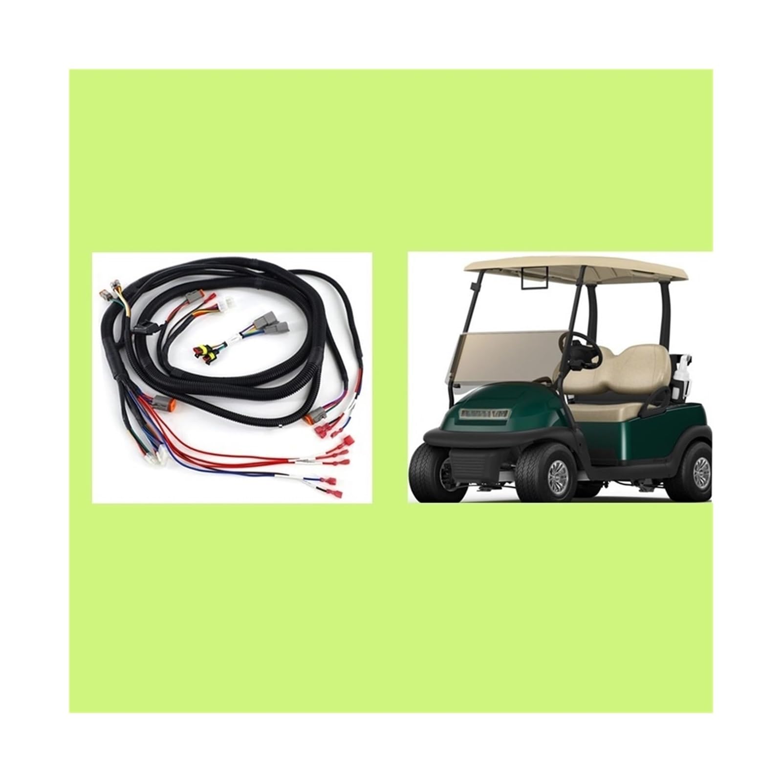 Kompatibel Für Golfwagen-Kabelbaum-Kit. Kompatibel Für Club Car Precedent Controller 103850301. Kompatibel Für Golfwagen-Kabelbaum-Kit. Kompatibel Für Club Car Precedent Controller 103850301. von RYWRLQRA