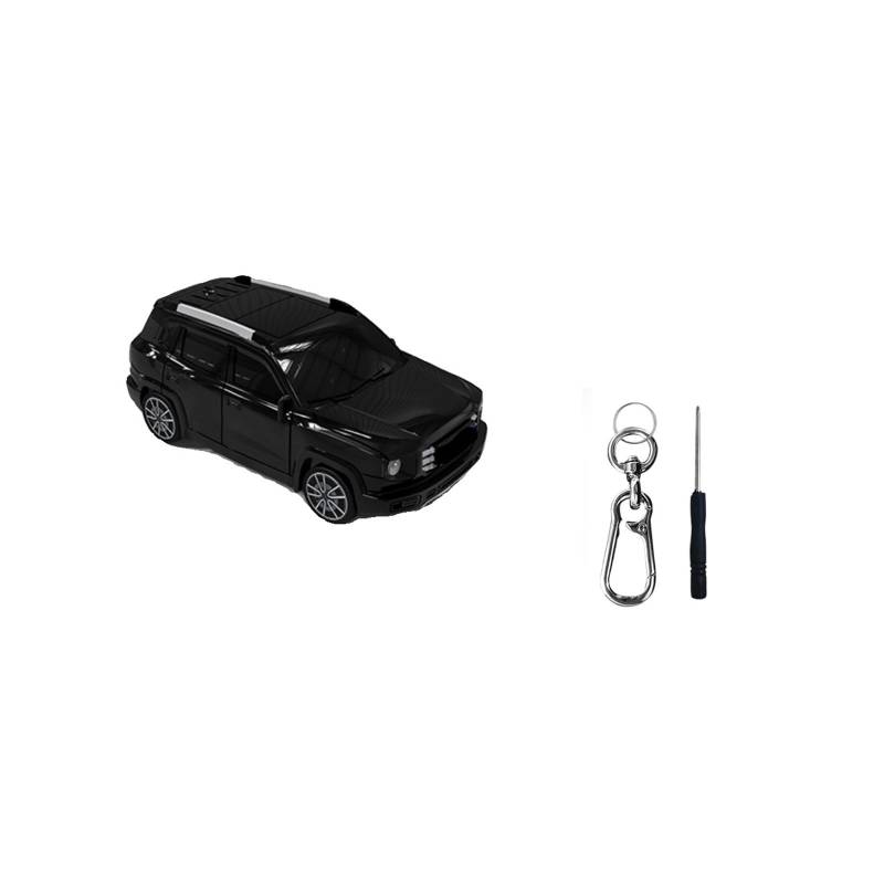Kompatibel for Haval Dargo 2022 2021 2023 Schlüsselabdeckung Automodell Hülle Fernbedienung Schutzhülle Schlüsselbund Zubehör(Black) von RYWRLQRA