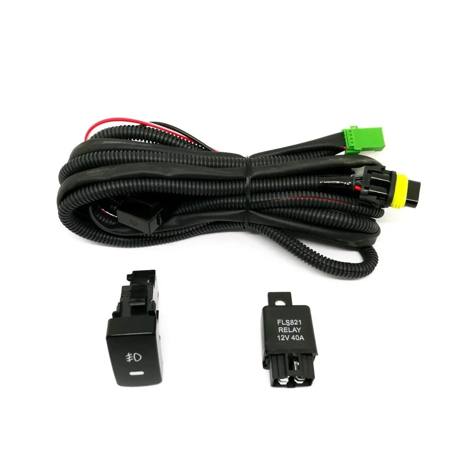 Relais-Kabelbaumschalter H11 Kompatibel für Honda Civic 2016 2017 Kfz-Relais-Add-On-Nebellicht-DRL-Steckdosenkabel Relais-Kabelbaumschalter H11 Kompatibel für Honda Civic 2016 2017 Kfz-Relais-Add-On-Nebellicht-DRL-Steckdosenkabel von RYWRLQRA