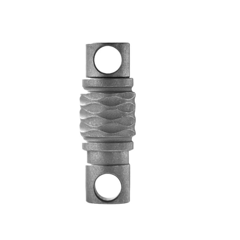 Schlüsselanhänger aus Titanlegierung, Schlüsselanhänger aus Metall, Autoschlüsselring, Gürtelclip, Titanlegierung, abnehmbare drehbare Schnalle for Zuhause und Auto(B) von RYWRLQRA
