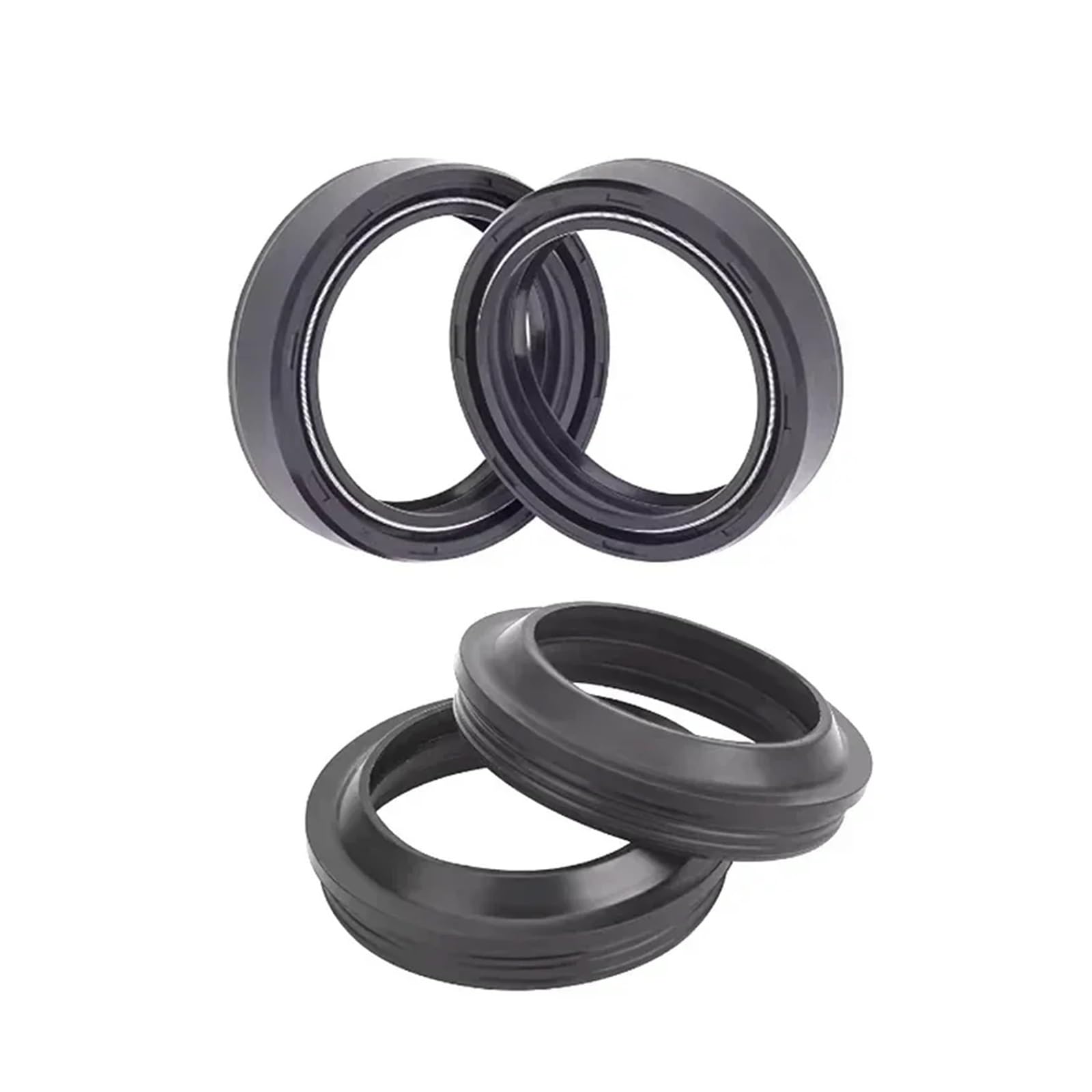 30x42x10,5 30 42 Front Shock Gabel Dämpfer Welle Öl Dichtung Halterungen Staub Abdeckung for BT125 125 BT125T-2B BT125T-8A BT125T-8B(2pc Seal 2pc Cover) von RYZLSVFB