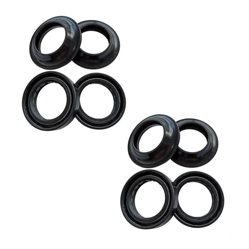 36 * 48 36x48x11 36 48 11 Front Shock Gabel Dämpfer Welle Staub Öl Dichtung Halterungen for SMT RCR 50 SMT50 RCR50 RALLY 125 327586(4pc seal 4pc cover) von RYZLSVFB
