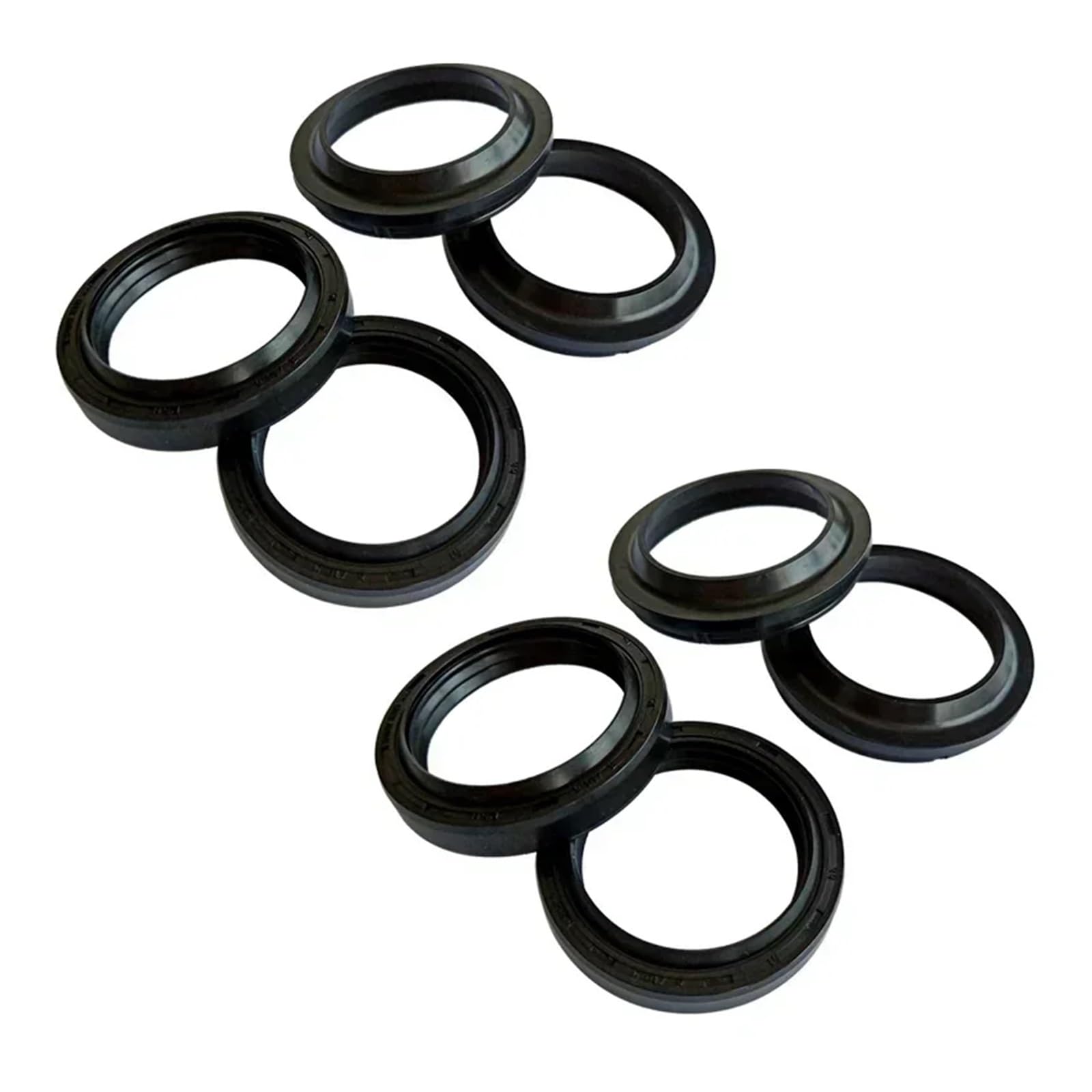 39x51x8/10,5 Front Shock Gabel Dämpfer Welle Öl Dichtung Halterungen 39 51 Staub Abdeckung for COTA 4RT 260 RENNEN REPLIK 2015-2016(4pc Seal 4pc Cover) von RYZLSVFB