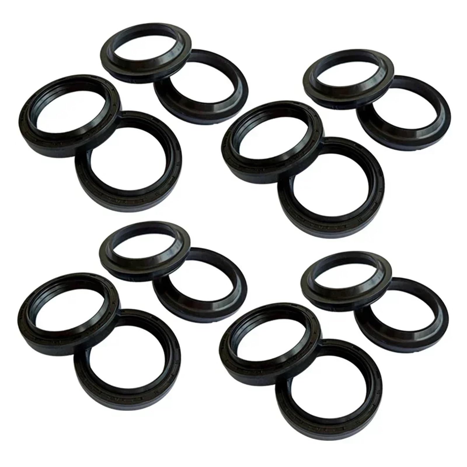 39x51x8/10,5 Front Shock Gabel Dämpfer Welle Öl Dichtung Halterungen 39 51 Staub Abdeckung for COTA 4RT 260 RENNEN REPLIK 2015-2016(8pc Seal 8pc Cover) von RYZLSVFB