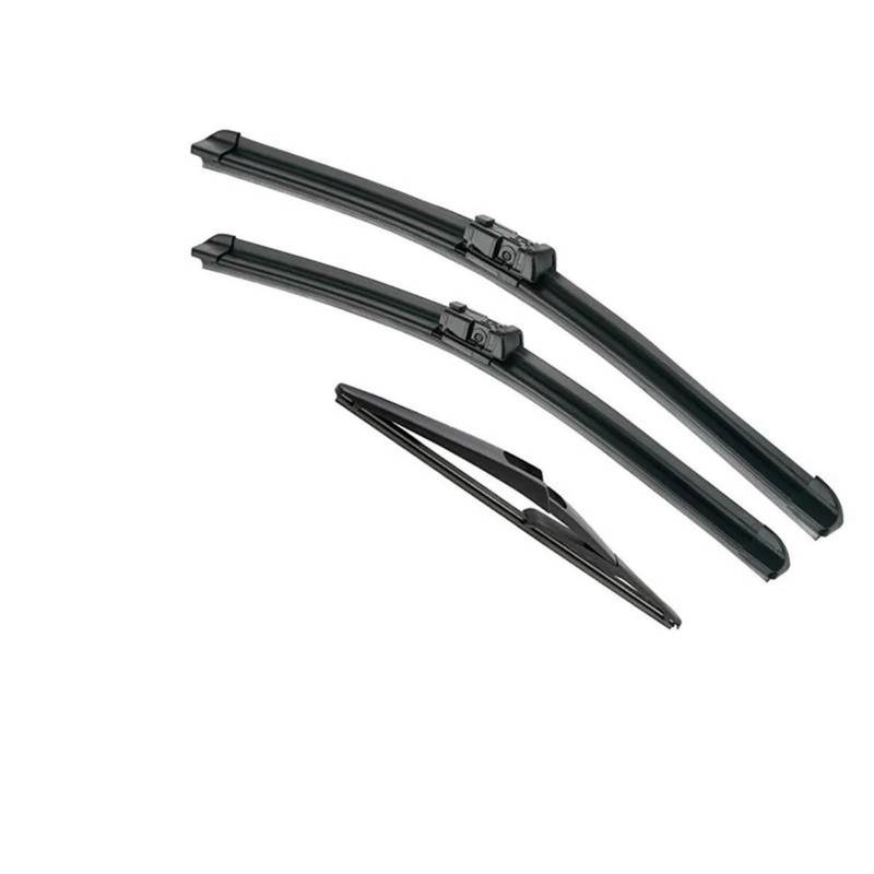Scheibenwischer Rear Für Bravo 2007 2008 2009 2010 2011 2012 2013 Wischer Vorne Hinten Wischer Set Windschutzscheibe Windschutz 24 "+ 18" + 12" Scheibenwischer für Heckscheibe(Right hand drive) von RYZLSVFB