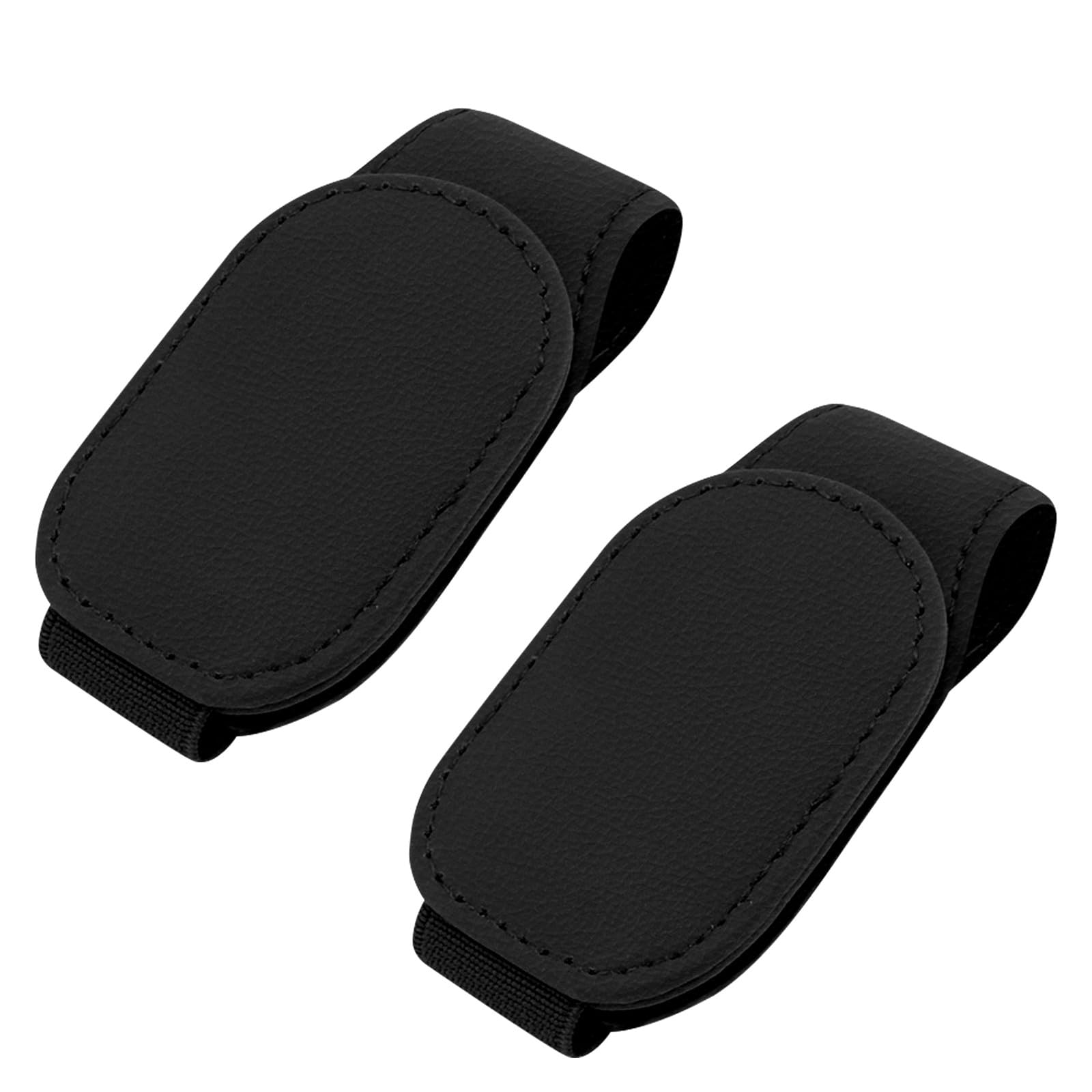 RZMZBY 2 Brillenhalter für Auto Sonnenblende, Leder Sonnenbrillen Halterung,Brillenetui Aufbewahrungsbox Organizer,für Auto Visier Zubehör, Ticket-Kartenclip, Schwarz RZMZBY 2 Brillenhalter für Auto Sonnenblende, Leder Sonnenbrillen Halterung,Brillenetui Aufbewahrungsbox Organizer,für Auto Visier Zubehör, Ticket-Kartenclip, Schwarz von RZMZBY