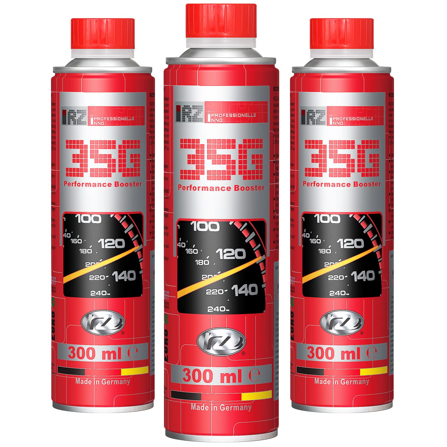 3X RZ35G Performance Booster | Oktanzahlverbesserer | Benzin Additiv | Frei von Metallen | LSPI geeignet | Verschleißschutz & Reinigung | 300 ml Dose 3X RZ35G Performance Booster | Oktanzahlverbesserer | Benzin Additiv | Frei von Metallen | LSPI geeignet | Verschleißschutz & Reinigung | 300 ml Dose von RZOIL