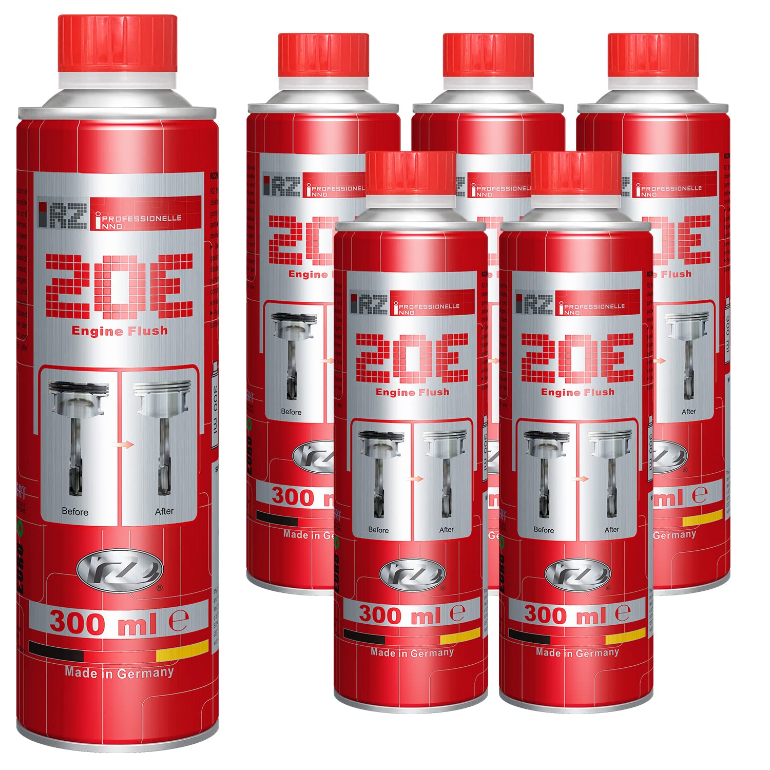 6X RZ20E Motorspülung| Motorreiniger | Ölspülung | Ölsystemreiniger | Öl Additiv | Motorclean | Engine Flush | 300 ml Dose 6X RZ20E Motorspülung| Motorreiniger | Ölspülung | Ölsystemreiniger | Öl Additiv | Motorclean | Engine Flush | 300 ml Dose von RZOIL