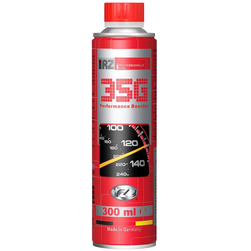 RZ35G Performance Booster | Oktanzahlverbesserer | Benzin Additiv | Frei von Metallen | LSPI geeignet | Verschleißschutz & Reinigung | 300 ml Dose von RZOIL