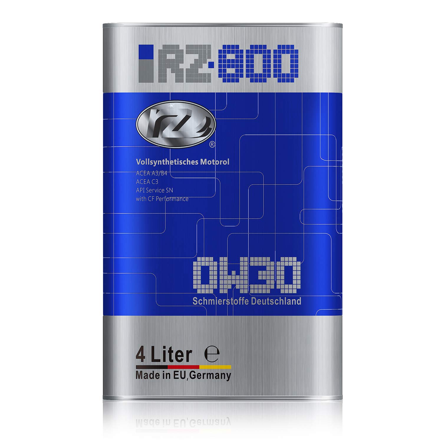 RZ800 0W30 Motoröl | Longlife | HC-Synthese | 4 Liter von RZOIL