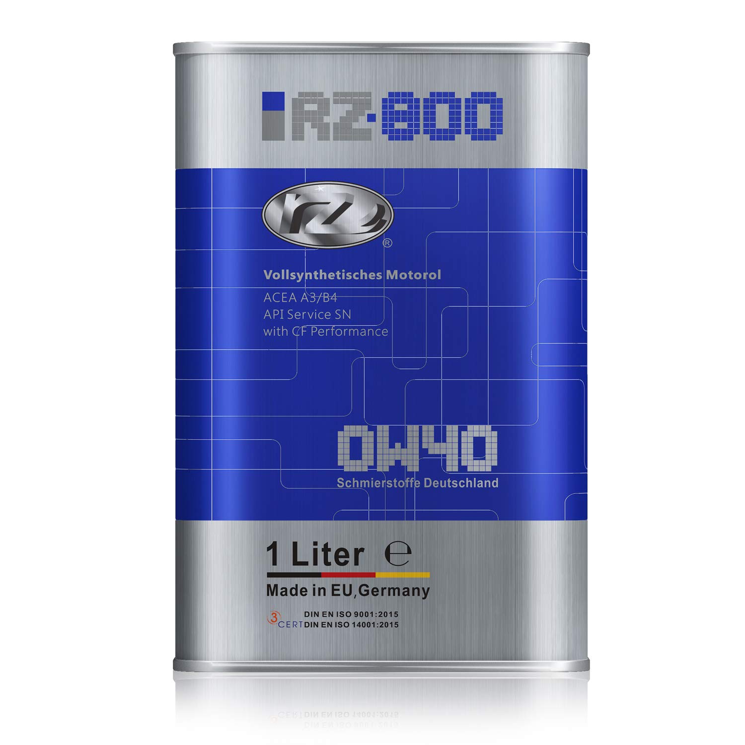 RZ800 0W40 Motoröl | HC-Synthese | 1 Liter von RZOIL