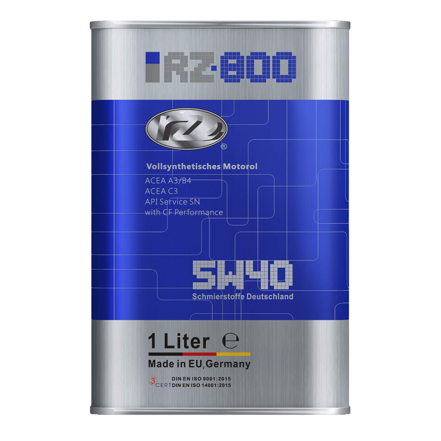 RZ800 5W40 Motoröl | Longlife | HC-Synthese | 1 Liter von RZOIL