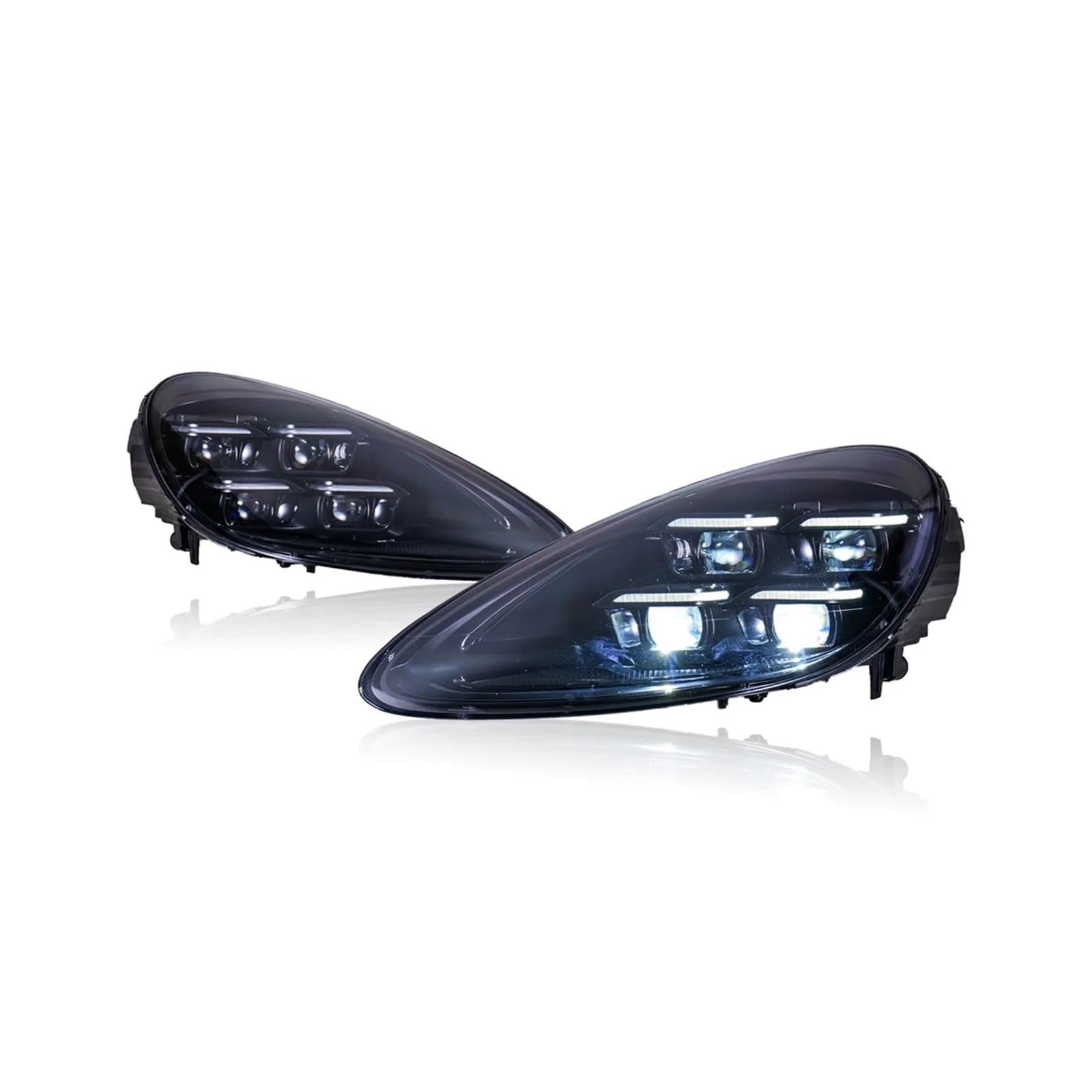Autozubehör Kompatibel for Porsche Cayenne Scheinwerfer 2011-2017 958 LED Matrix Scheinwerfer Upgrade 2024 Stil(For. 2015-2017 958.2) von RZYHBVHX