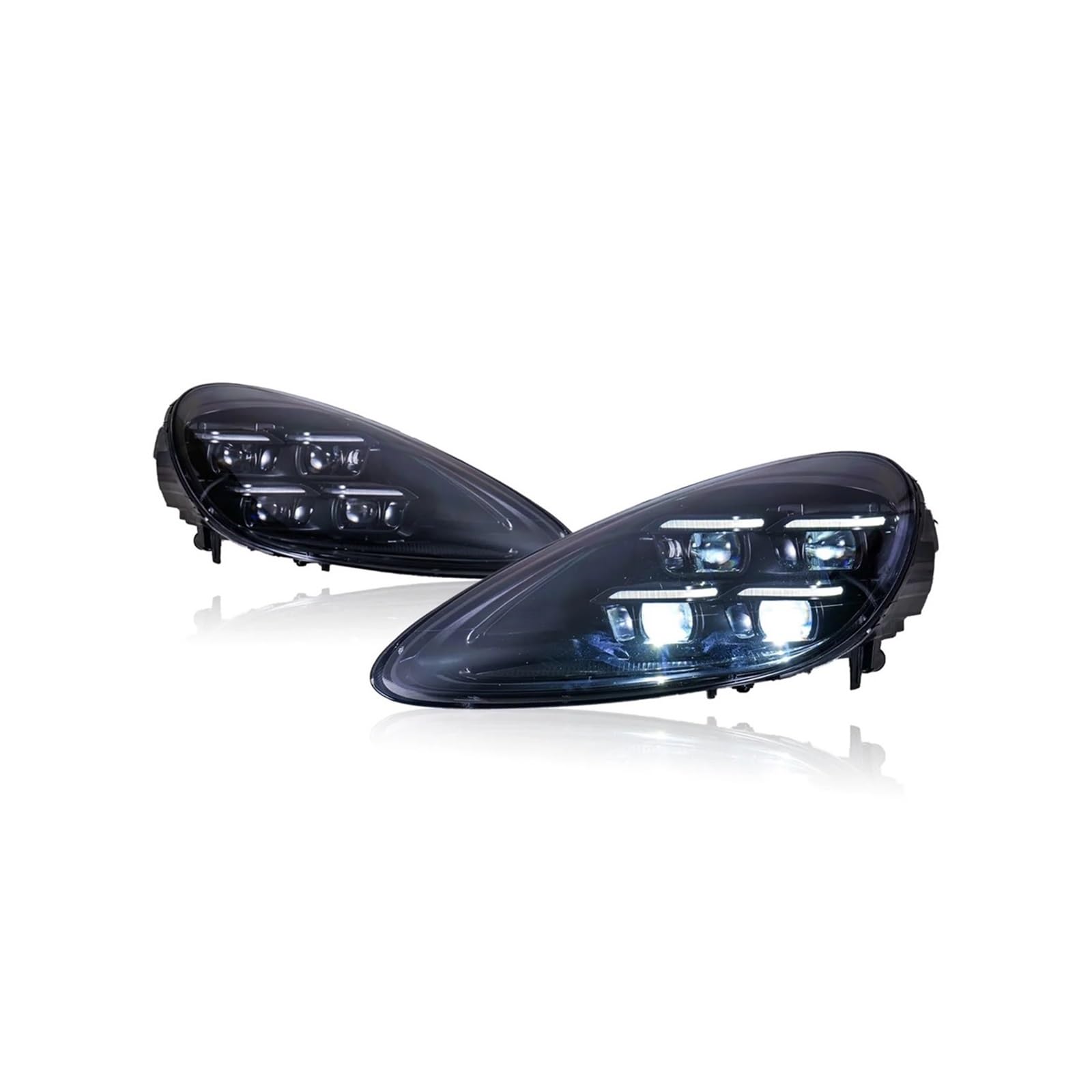 Autozubehör Kompatibel for Porsche Cayenne Scheinwerfer 2011-2017 958 LED Matrix Scheinwerfer Upgrade 2024 Stil(For. 2015-2017 958.2) von RZYHBVHX