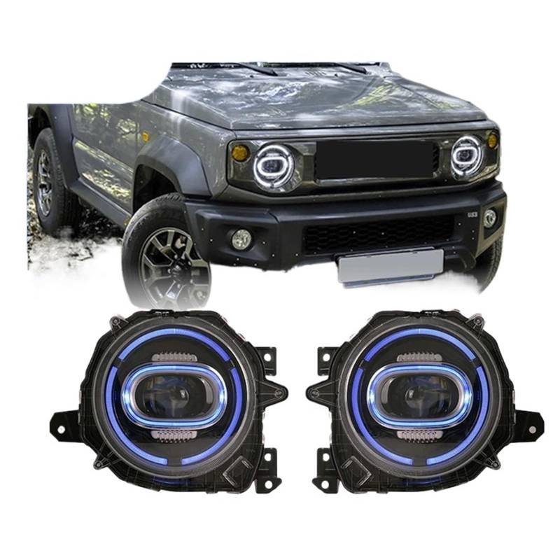 FKFSIXZX LED-Scheinwerfer Montage, die for Suzuki Jimny JB74 2018-2021 kompatibel ist von RZYHBVHX