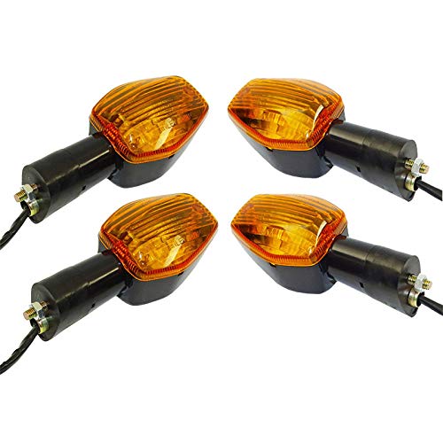 Blinker Motorrad Passend for Honda CBR1000RR CBR 1000 RR 2004 2005 2006 2007 4 Stück vorne und hinten. Blinkerlampe hinten Motorrad Blinker (Color : Amber Lens) von RAAMKA