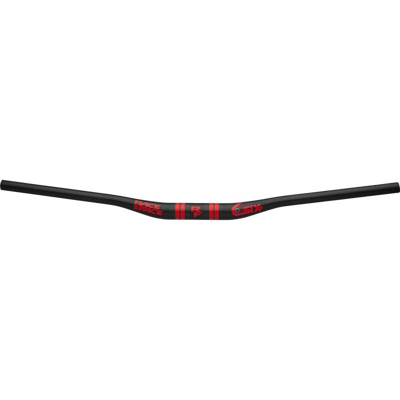 SIXC-Lenker erhöht um 20 mm – 35 x 820 – Carbon/Rot von RaceFace