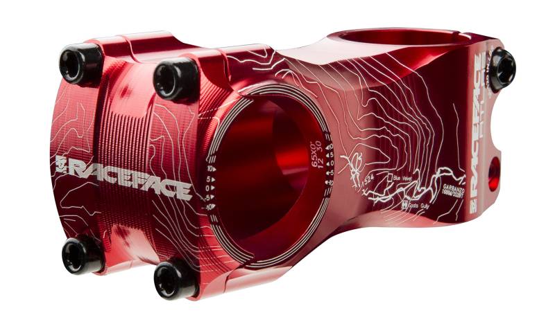 Vorbau ATLAS 31.8 - 65 x 0° - rot von RaceFace