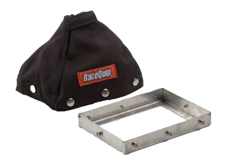 RaceQuip 871001 Feuerhemmendes Schalthebel-Set, schwarz von RaceQuip