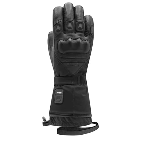 RACER, beheizbare motorradhandschuhe HEAT 5 black, XXXL/12 von Racer