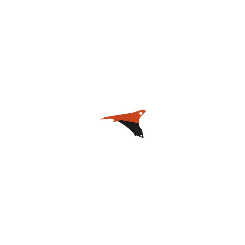 Airbox Abdeckung rechts EXC 14- orange/schwarz von Racetech