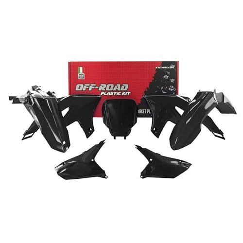 Kunststoff-Set 5 Stück Yamaha Nachbildung schwarz YZF Kunststoff-Set 5 Stück Yamaha Nachbildung schwarz YZF von Racetech