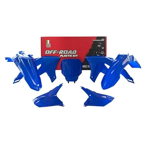 Kunststoff-Set 5 Stück Yamaha Replik Blau YZF Originalfarbe von Racetech
