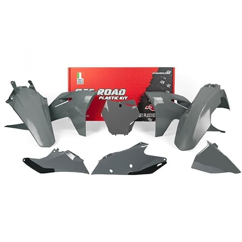 Kunststoff-Set 6 Stück Gas MC/MC-F grau Quantum von Racetech