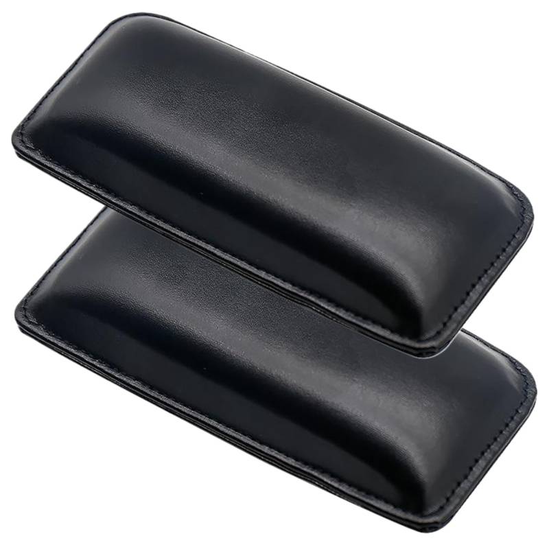 Auto Kniekissen 2pcs 7.1x3.2in Schwamm Stoffpu Autotür Armladen Pad selbst klebend universell minimalistischer Ellbogen-Rastpolsterzubehör von Rachlicy