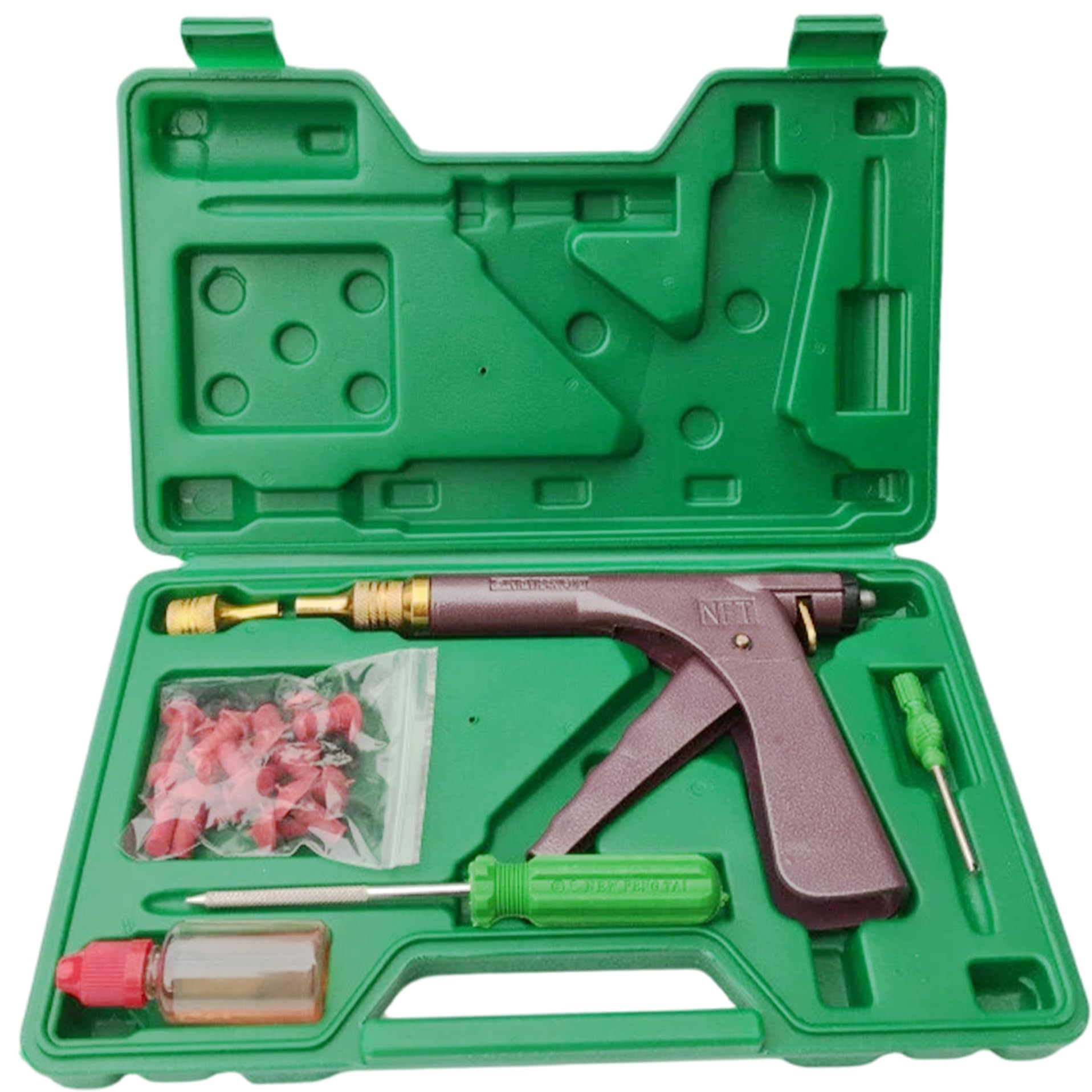 Reifenreparatur -Kit Heavy Duty Professional Sturdy Metal Tire Stecker mit Zubehör für Reifenpunktionen und Wohnungen auf Autos Motorräder Lastwagen Autowagenzubehör Reifenreparatur -Kit Heavy Duty Professional Sturdy Metal Tire Stecker mit Zubehör für Reifenpunktionen und Wohnungen auf Autos Motorräder Lastwagen Autowagenzubehör von Rachlicy