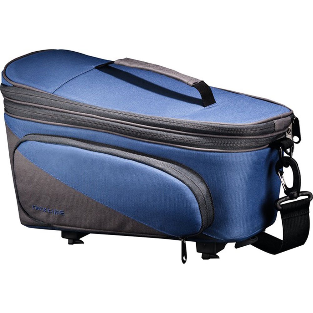Racktime Gepäckträgertasche Talis Plus Gepäckträgertasche blau grau 0900+Flicken von Racktime
