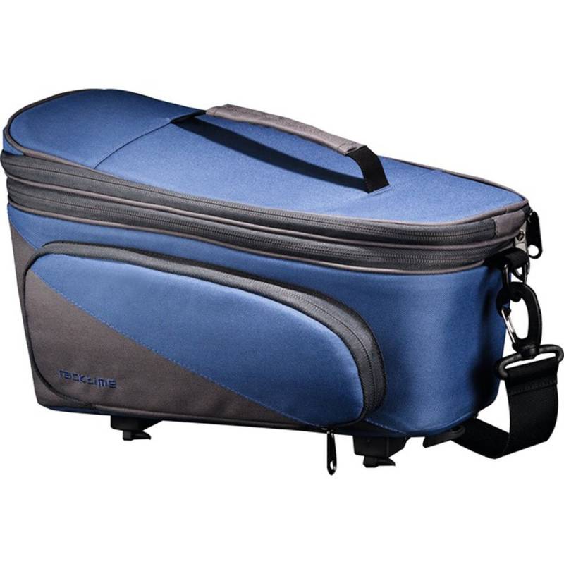 Racktime Gepäckträgertasche Talis Plus Gepäckträgertasche blau grau 0900+Flicken von Racktime