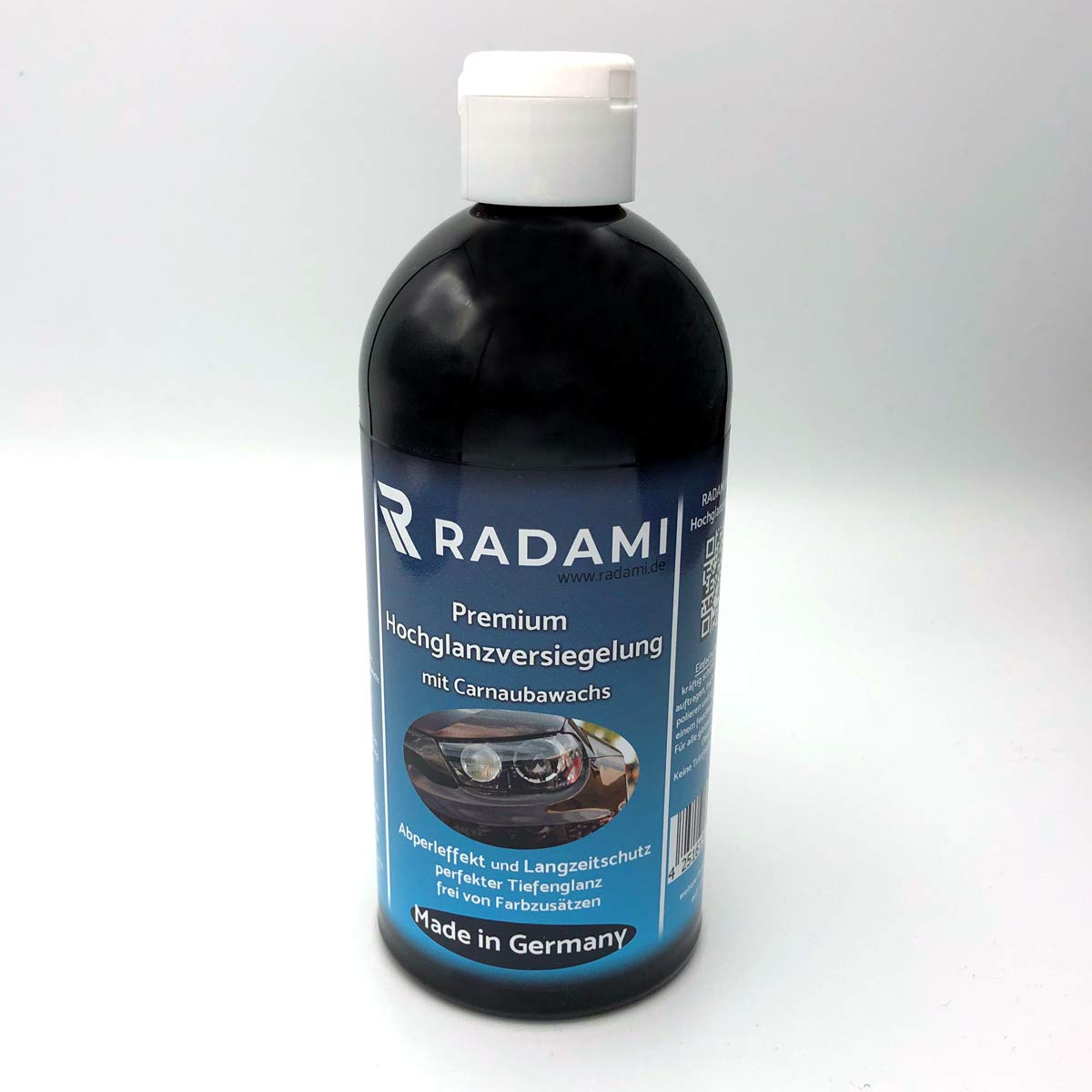 Premium Hochglanzversiegelung Lackversiegelung Versiegelung Lackpflege mit Carnaubawachs 500 ml von Radami