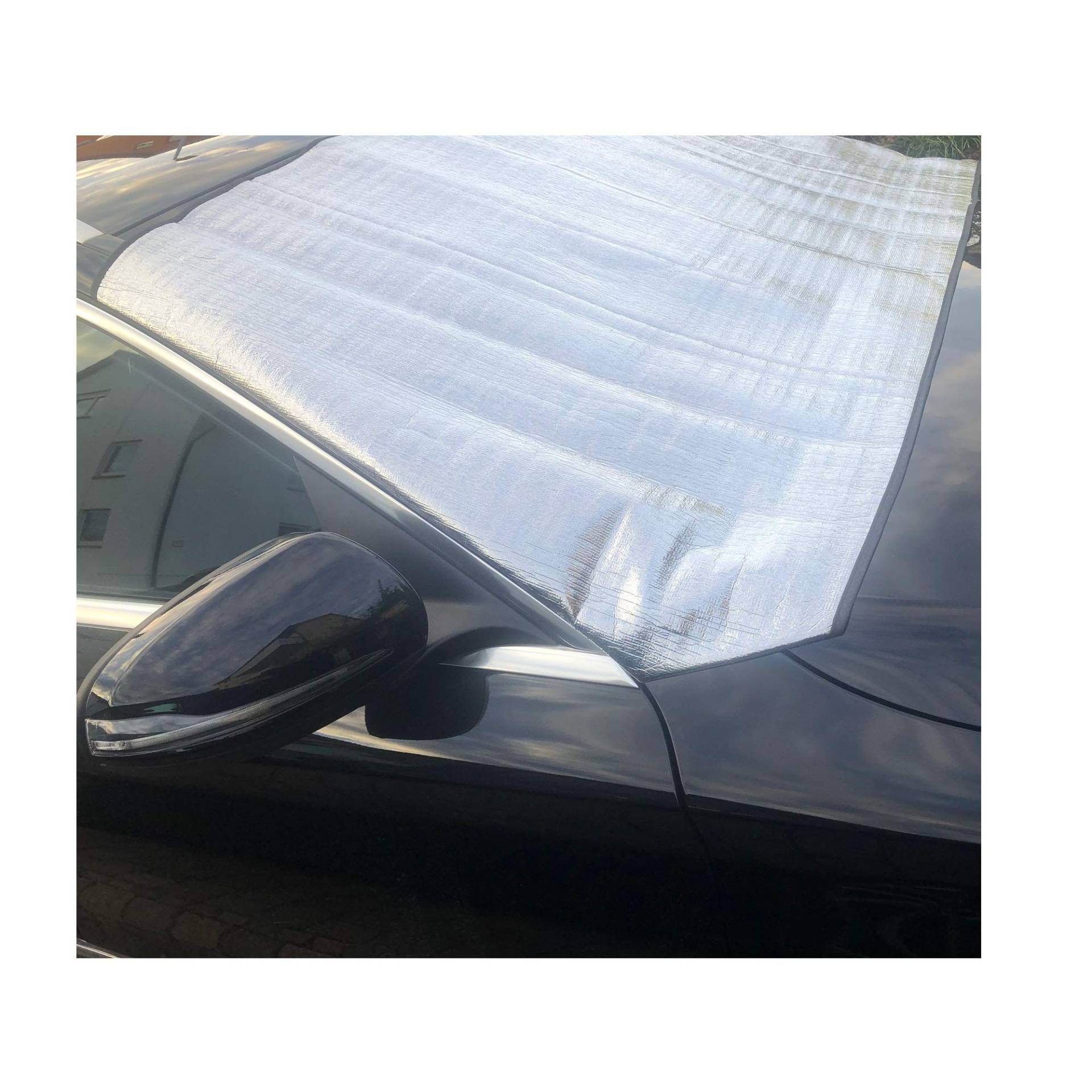 Radami Autoscheibenabdeckung Sonnenschutz Frontscheibenabdeckung Frostabdeckung Schnee Eisschutzfolie 85 x 230cm von Radami
