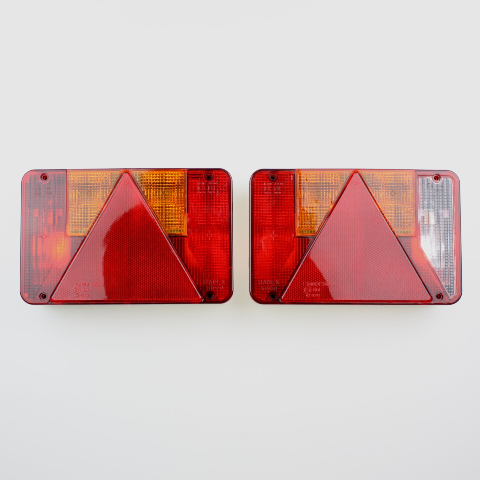 Radex Anhänger Rücklicht Set 12V Rückleuchten Beleuchtung Caravan Traktor Heckleuchten Radex Anhänger Rücklicht Set 12V Rückleuchten Beleuchtung Caravan Traktor Heckleuchten von Radex