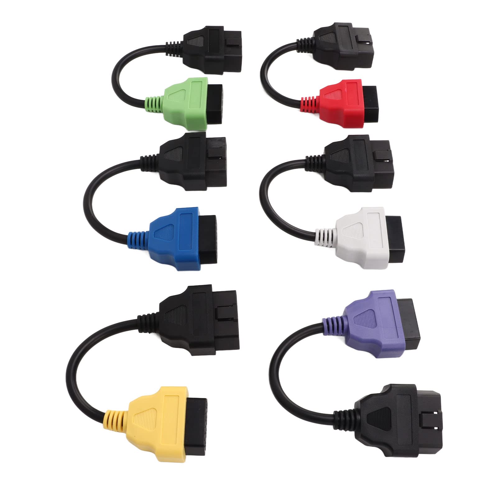Raguso Für MultiECUScan Adapterkabel , ECU Scan Tool Kabel , hohe Leistung , Anti Aging , schlagfest , verschleißfest , perfekte Passform , 6 Stück für Auto Raguso Für MultiECUScan Adapterkabel , ECU Scan Tool Kabel , hohe Leistung , Anti Aging , schlagfest , verschleißfest , perfekte Passform , 6 Stück für Auto von Raguso