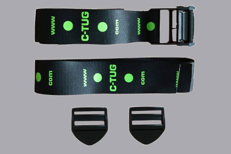 Railblaza C-TUG Strap Kit with Cam Lock Buckle, (2X Gurt 1.2m + 1.6m) CT-1033 von Railblaza